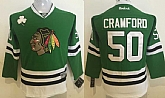 Youth Chicago Blackhawks #50 Corey Crawford Green Stitched Hockey Jersey,baseball caps,new era cap wholesale,wholesale hats